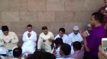 BNP Senior Vice-Chairman Tarique Rahman at a Iftar Party, Madina