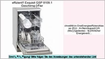 Preise Einkaufs Exquisit GSP 8109.1 Geschirrspüler