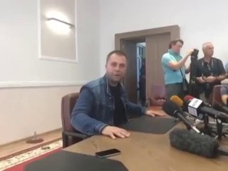 Александр Бородай, брифинг по сбитому Боингу  20 07 2014