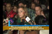 Arias Cárdenas y PDVSA La Estancia inauguraron la Plaza El Barroso II en Cabimas