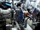 Winding machine demo for bus accessories armature motor