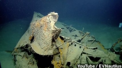 Sunken German U-Boat Clearly Visible For First Time