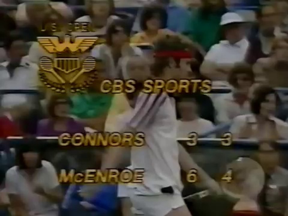 US Open 1979 1-2 Final - John McEnroe vs Jimmy Connors