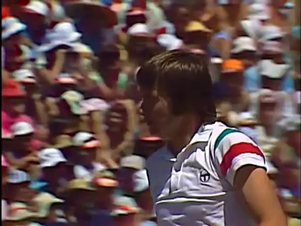 Australian Open 1975 Final - John Newcombe vs Jimmy Connors