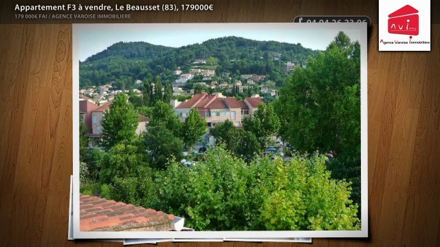 Appartement F3 à vendre, Le Beausset (83), 179000€
