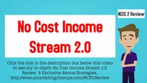 No Cost Income Stream 2 0 Review Honest Review _ Bonus Strategies
