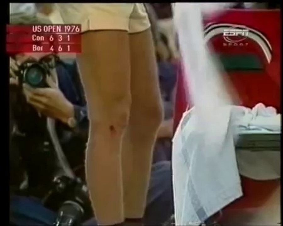 US Open 1976 Final - Bj?rn Borg vs Jimmy Connors