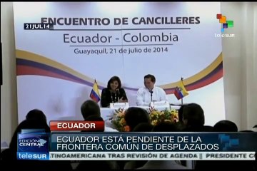Ecuador y Colombia acuerdan fortalecer desarrollo fronterizo