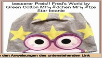 Wertung Fred's World by Green Cotton M�dchen M�tze Star beanie