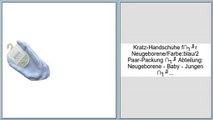 Bewertungen und Beurteilungen Handschuhe f�r Neugeborene/blau/ 2 Paar/Packung/BW-0503-0501S/100% Baumwolle