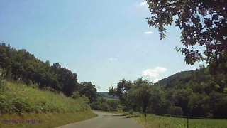 Eine Fahrt durch das idyllische Morretal im Odenwald / A car drive through the idyllic Morre dale in the German Odenwald forest (Part 1)