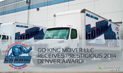 GO KING MOVER LLC RECEIVES PRESTIGIOUS 2014 DENVER AWARD!