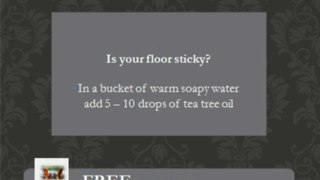 Tea Tree Oil And How To Clean Your Floors