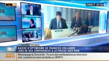 Politique Première: Baisse d'optimisme de François Hollande lors de ses confidences à la presse - 17/07