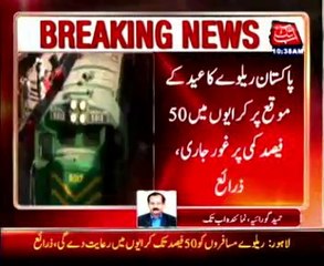 Pakistan Railways plan fares’ reduction up to 25%
