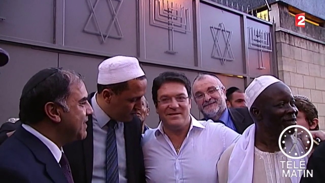 Juifs, musulmans et chrétiens rassemblés pour la paix à la synagogue de Sarcelles
