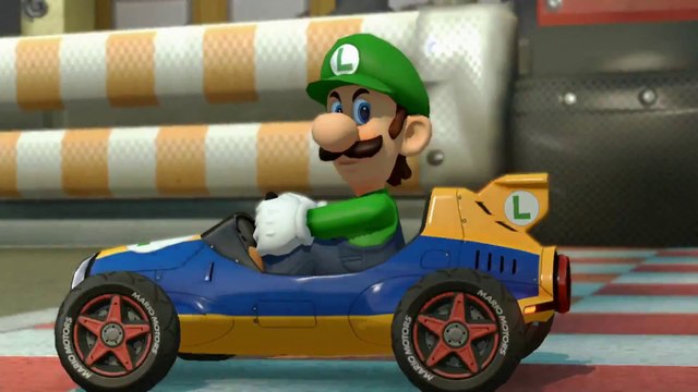 Mario Kart 8 - Pub Japon 3 Luigi Death Stare