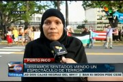 Ciudadanos puertorriqueños protestan contra violencia israelí en Gaza