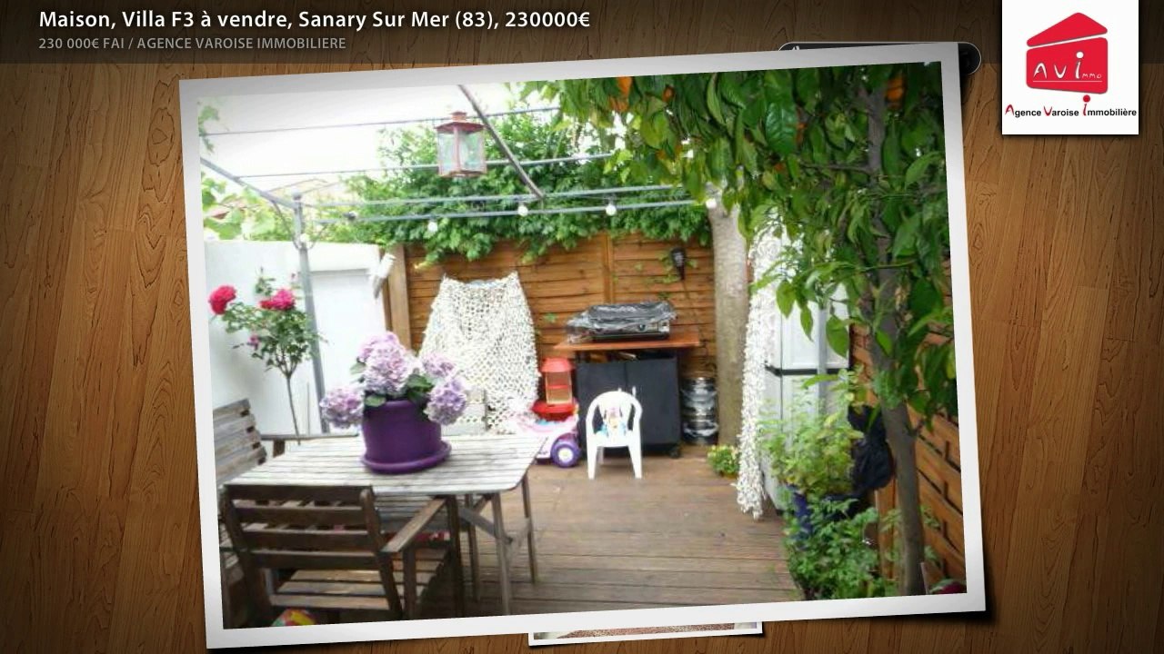 Maison, Villa F3 à vendre, Sanary Sur Mer (83), 230000€