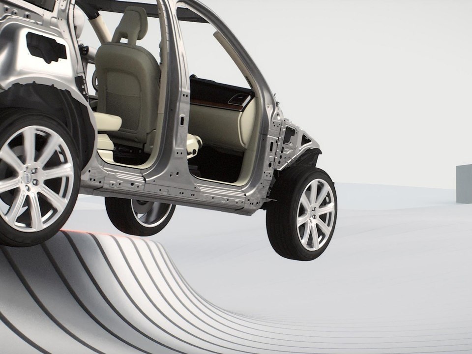 Un système de protection anti-sorties de route pour le Volvo XC90