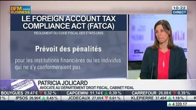 L'avenir verra t-il un échange automatique de données ?: Patricia Jolicard, dans Intégrale Placements – 22/07