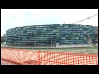Napoli - Gli studenti di ingegneria sul cantiere dell'Ospedale del Mare a Ponticelli (21.07.14)