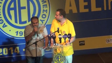 Fan Day ΑΕΛ - Oμιλία Πλουτή Αβραάμ