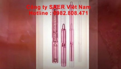 Máy bơm nước giếng khoan hỏa tiễn Saer - Bơm giếng khoan