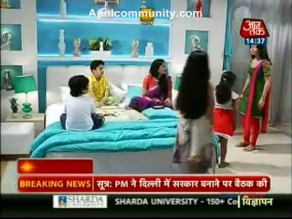 Sathiya 22nd july 2014 Cat fight of gopi and rashi