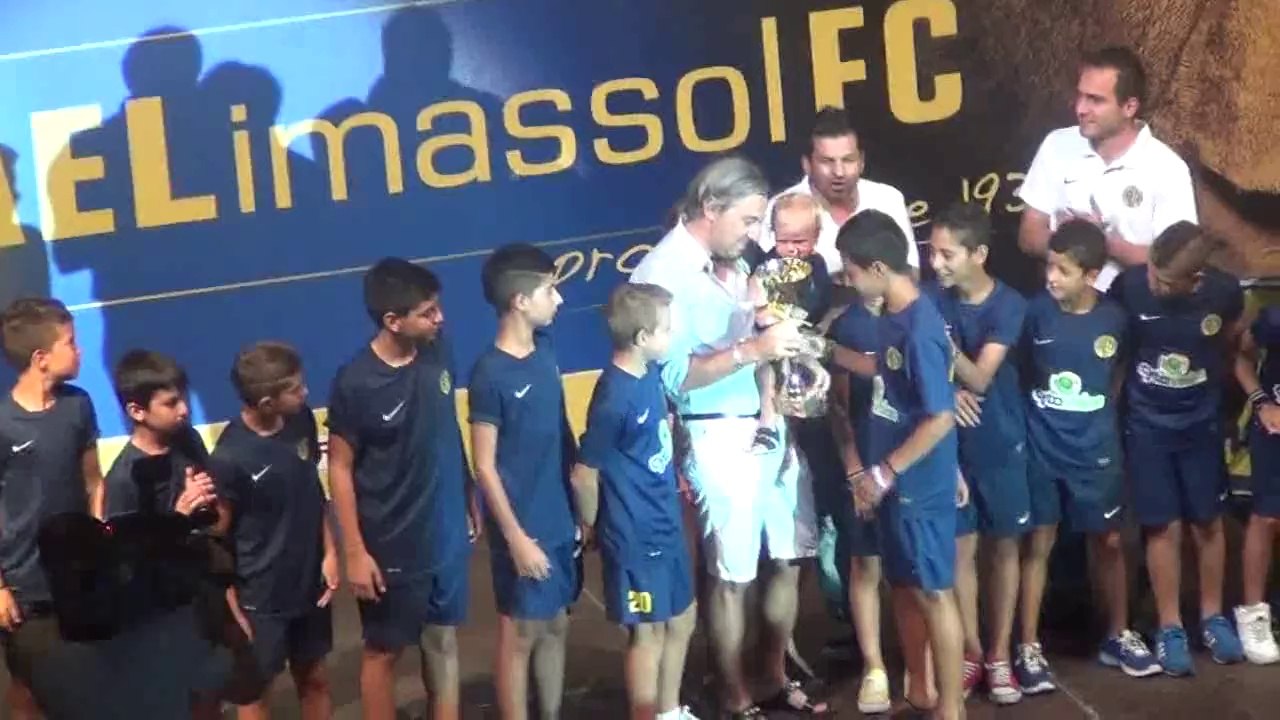 Fan Day ΑΕΛ - Aπονομή πρωταθλήματος Ακαδημιών