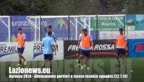 AURONZO 2014 - Allenamento dei portieri, lavoro tecnico Lazio (22.7.14)