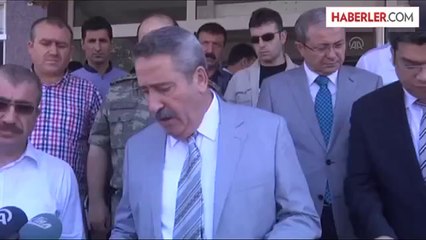 Lice'de patlayan LPG tankeri - Vali Kıraç'ın hastane ziyareti -