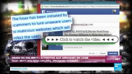 Crash du vol MH17 _ attention aux arnaques en ligne_(360p)