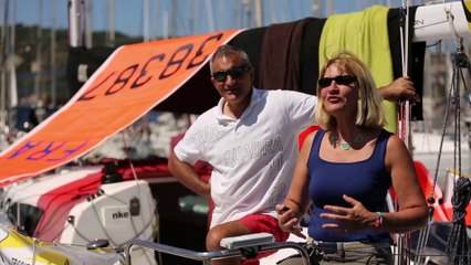 Transquadra 2014 - Préparation de Valérie WALTER et Michel PELEGRIN