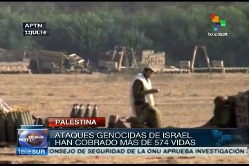 Ejército israelí bombardea cinco mezquitas en Gaza