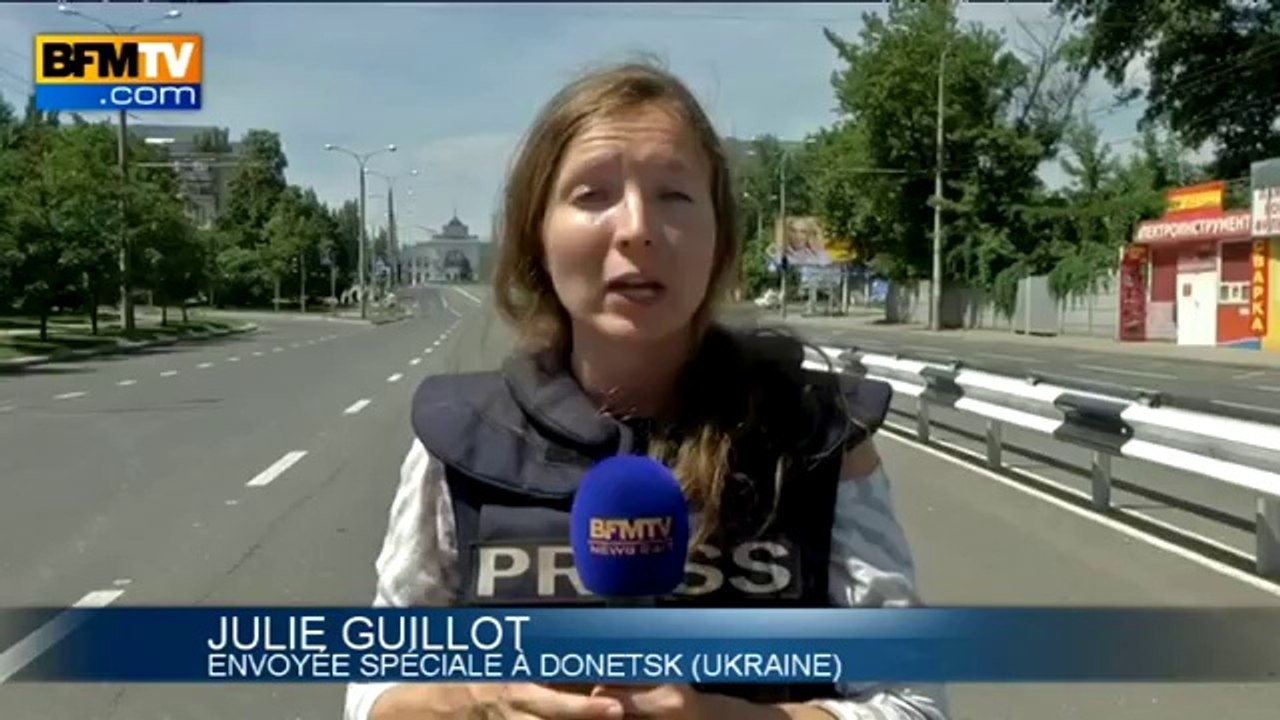 REPORTAGE - En Ukraine, Donetsk sous des bombardements d'artillerie - 22_07_(360p)