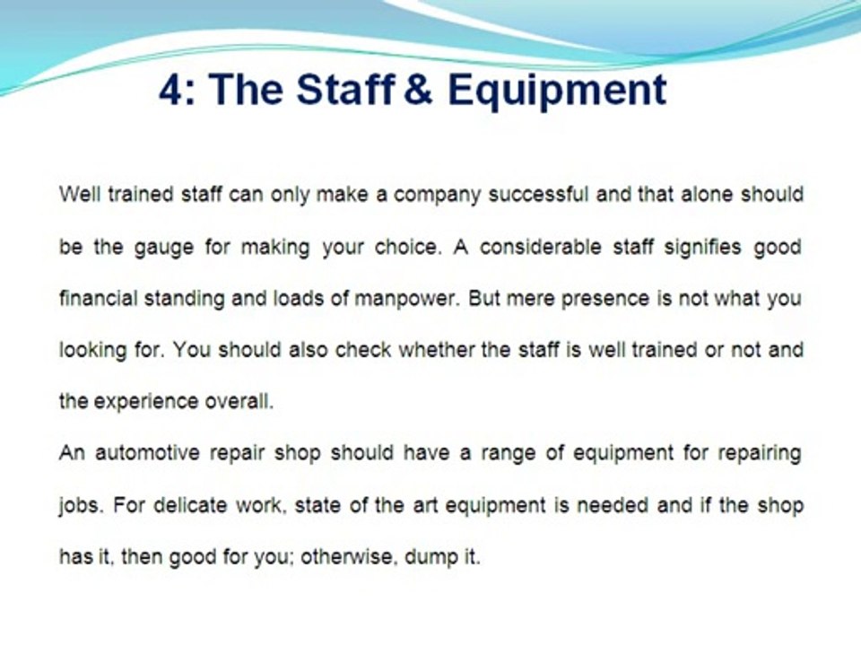 How To Choose A Good Auto Repair Shop For Your Car