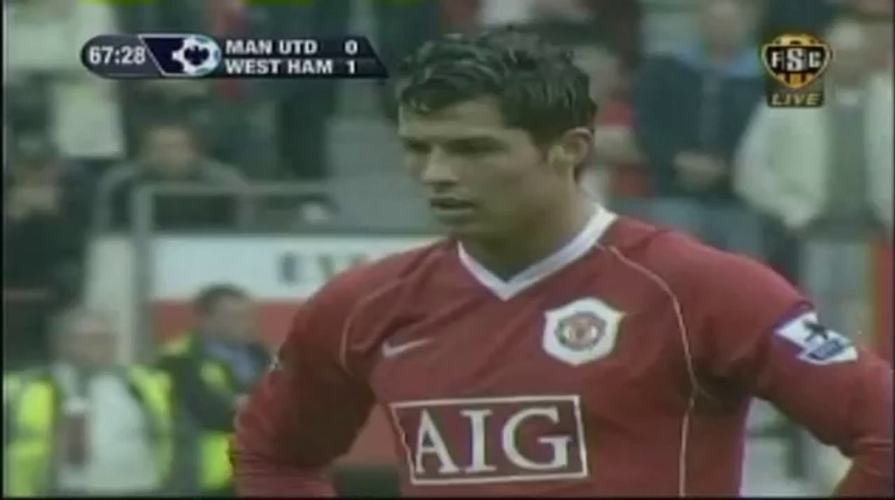 Cristiano Ronaldo Vs West Ham Home 06-07 By Anass