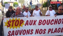 Vannes. 170 manifestants contre les moules de bouchots à Damgan