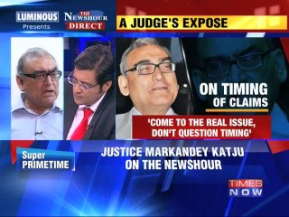The Newshour  Direct: Markandey Katju