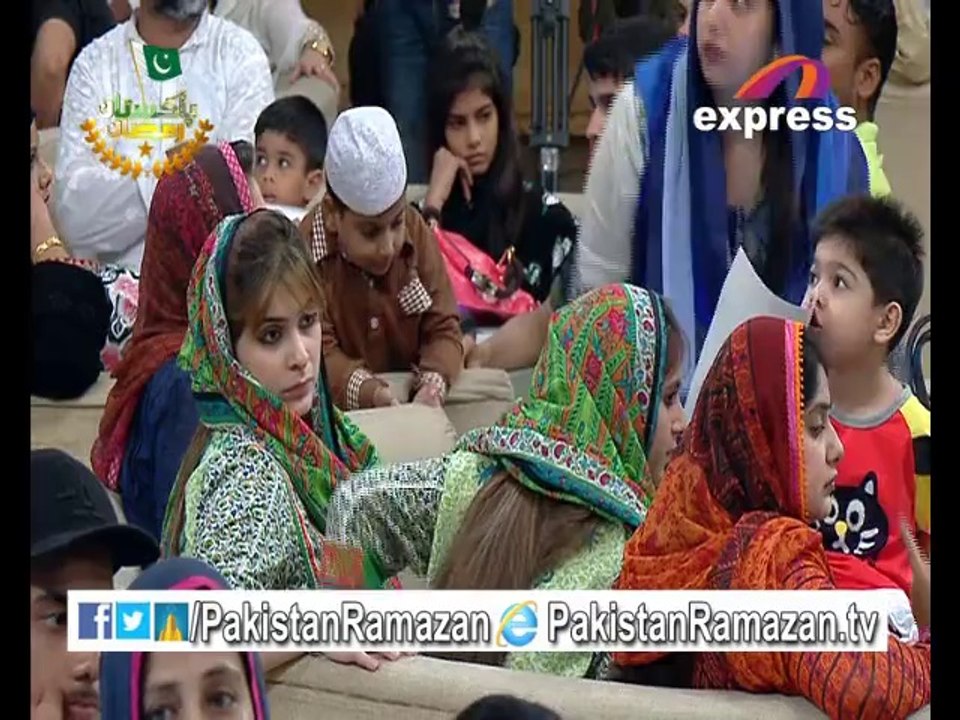 23th Iftari Qasas ul Anbiya,Ao Kahani Sunain,Ao Quran Sikhian & Pakistan Se Ehad in Pakistan Ramazan 22-7-2014 Part 3