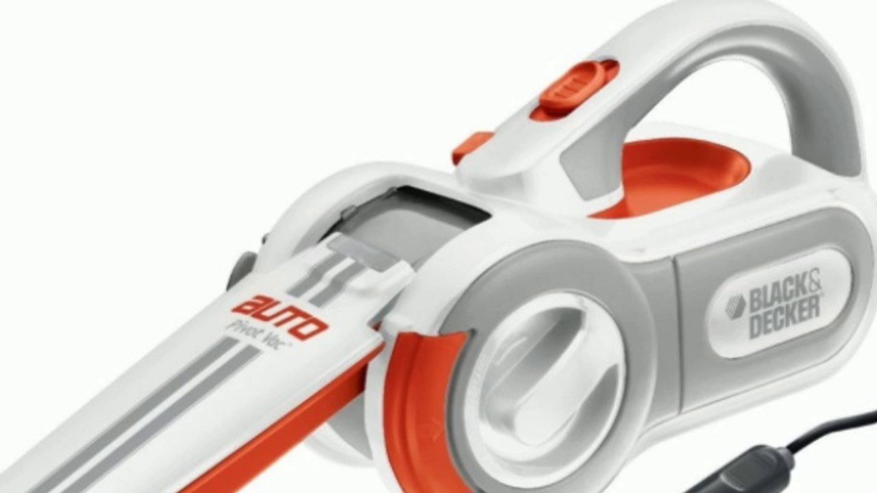 Black & Decker PAV1200W Cyclonic Action Automotive Pivoting Nose Handheld Vacuum Cleaner | Best Handheld Car Vacuum Cleaner Reviews