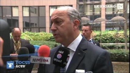 Fabius : "Rien ne saurait justifier les massacres à Gaza"