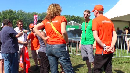 La campagne saisonniers s'invite au festival de Dour