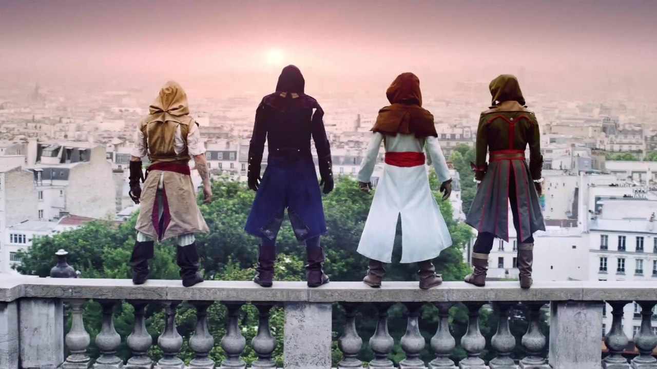 Assassins Creed Unity Meets Parkour in Real Life