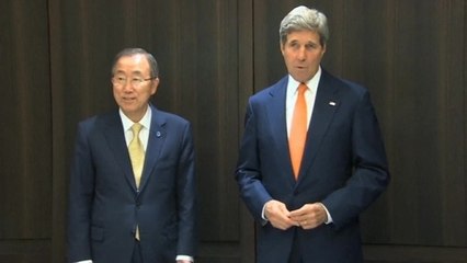 Kerry pushes for peace in Mideast