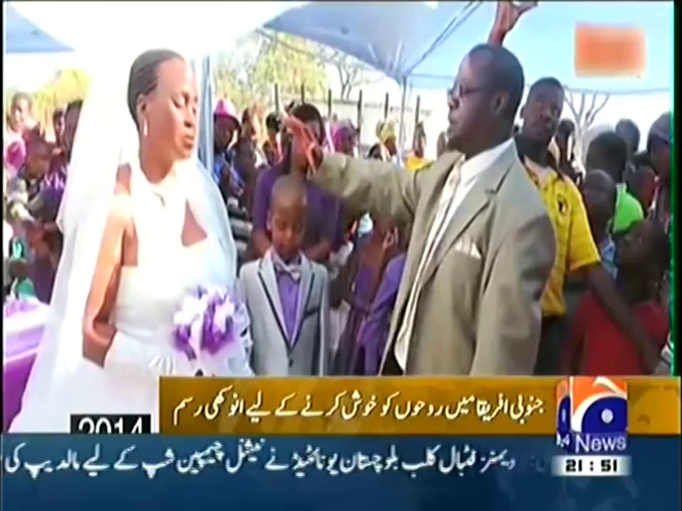 9 Years Old Groom and 62 Years Old Bride -- Have you ever seen such a Wedding