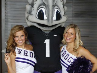 TCU center never snapped ball before, GoPro fun