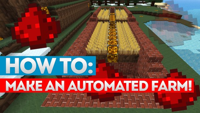 Minecraft: How To Make An Automated Farm [Tutorial]