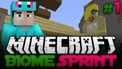 KILL MILEY CYRUS?? - Minecraft: Biome Sprint [Parkour/ Adventure Map] #1